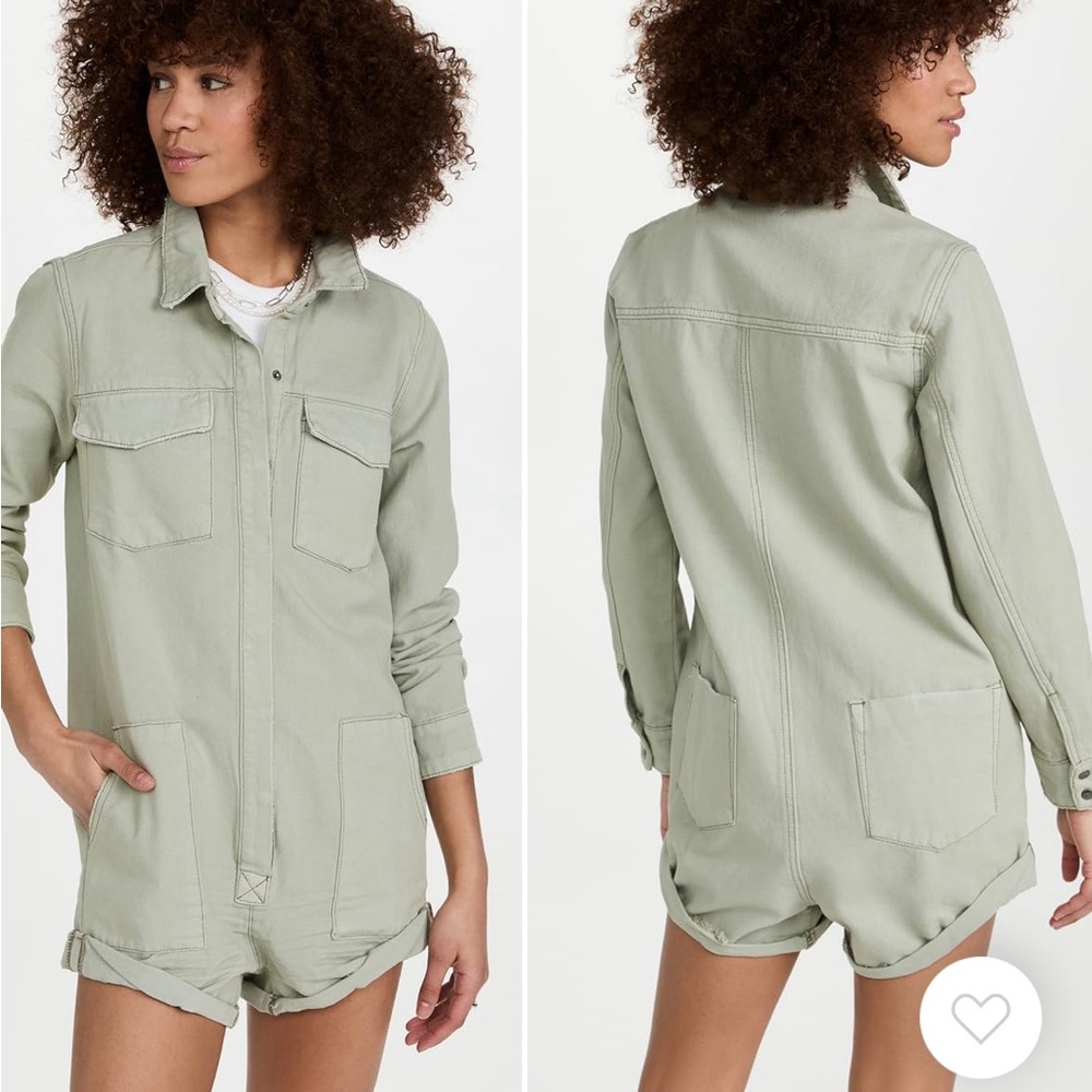 Great condition, One Teaspoon Canvas Jumpsuit